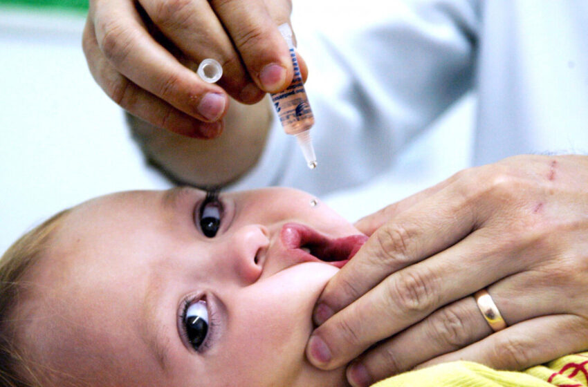  Após 34 anos sem poliomielite, baixo índice de vacinação preocupa