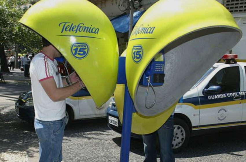 O que resta dos telefones públicos serão retirados das ruas esse mês