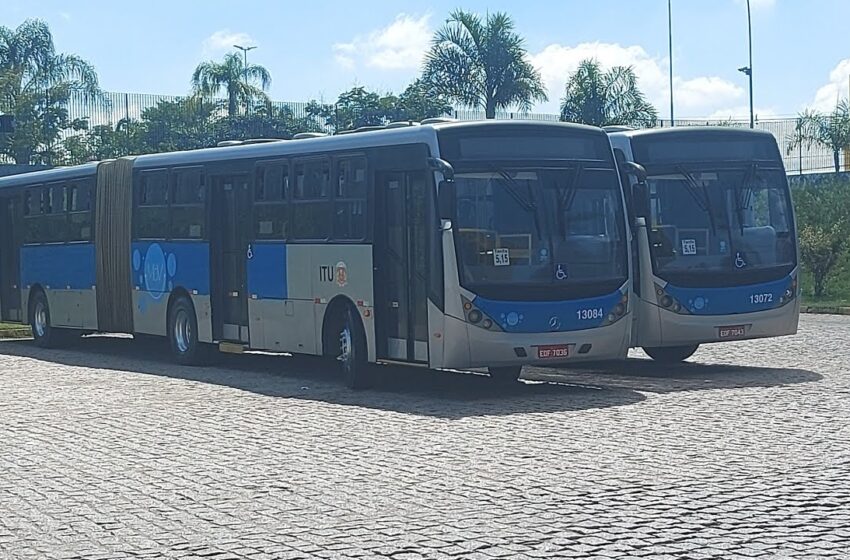  Criminosos furtam módulos de ônibus em Itu e afeta transporte público