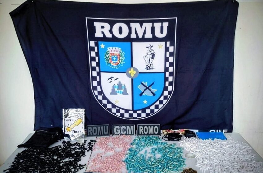  Casal é preso por tráfico no Jardim Marília