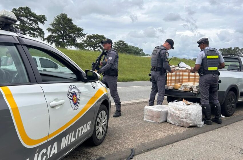  Polícia Rodoviária prende casal na Castello Branco em Itu com mais de 200 quilos de droga