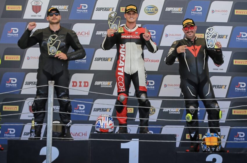  Piloto ituano sobe ao pódio na abertura do Superbike Brasil em Interlagos