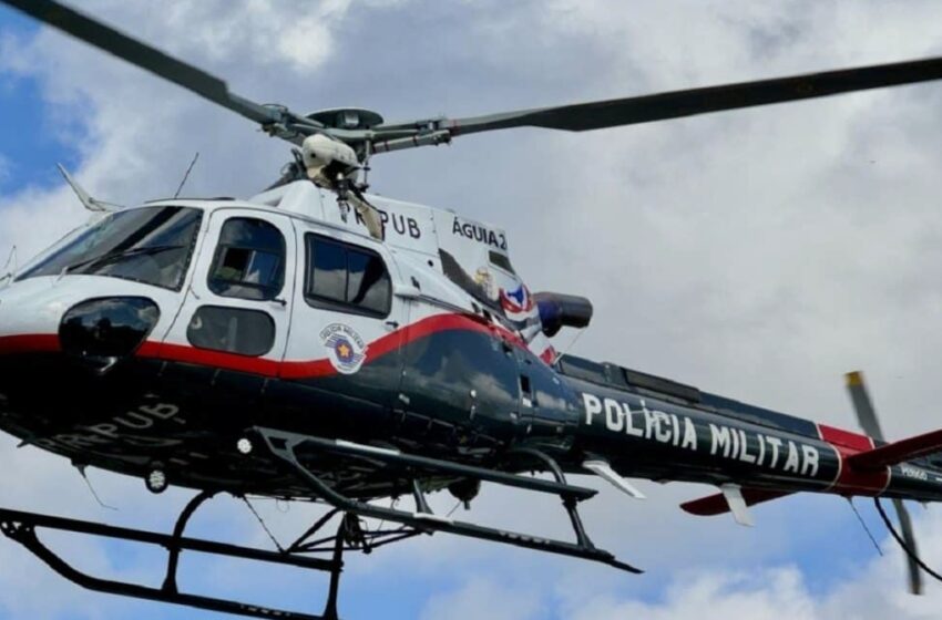  Salto: Águia da PM leva criança que se afogou em piscina para Unicamp