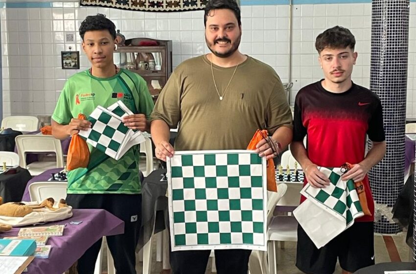  Atleta saltense de xadrez lidera circuito CXA após vitória na 3ª etapa em São Paulo