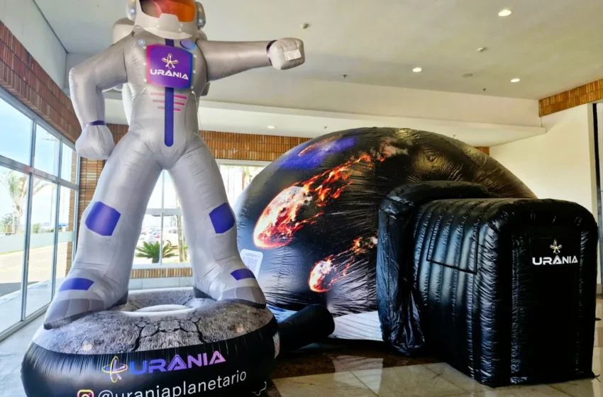 Urânia Planetário no Plaza Shopping Itu vai até dia 03 de março