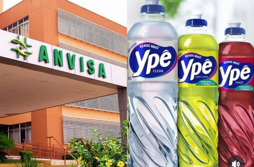  Anvisa pede recolhimento de produtos da Ypê por indícios de contaminação
