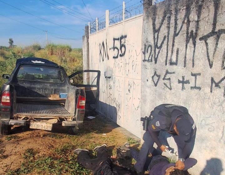  GCM prende dupla que furtou caminhonete do cemitério de Itu