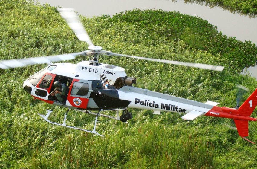Homem cai do telhado enquanto trabalhava em Itu e Águia é acionado