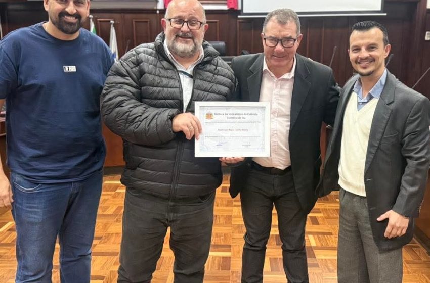  Funcionário agredido por mulher trans é homenageado na Câmara de Itu
