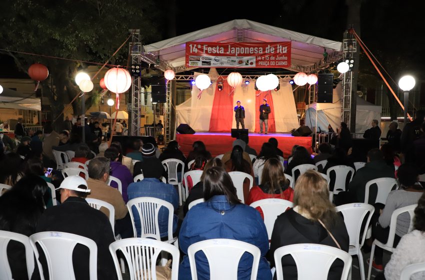  15ª Festa Japonesa de Itu celebra a cultura nipônica nos dias 20 e 21 na Praça do Carmo