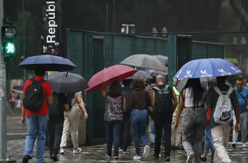  Inmet prevê pancadas de chuva