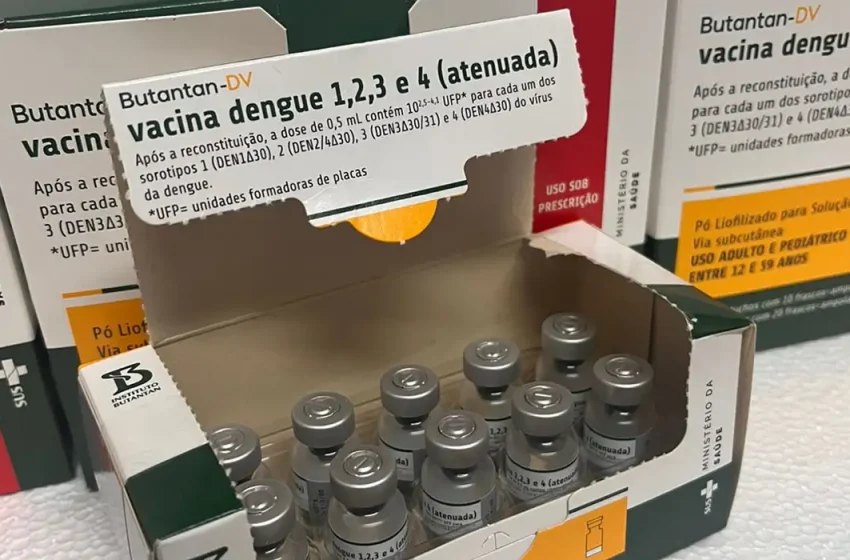  Suspensa vacina contra a dengue criada pelo Butantan