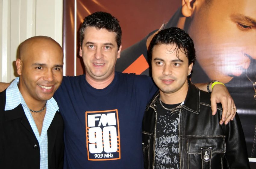 Cantor Rick, dupla com Renner já esteve nos estúdios da FM 90 em 2005