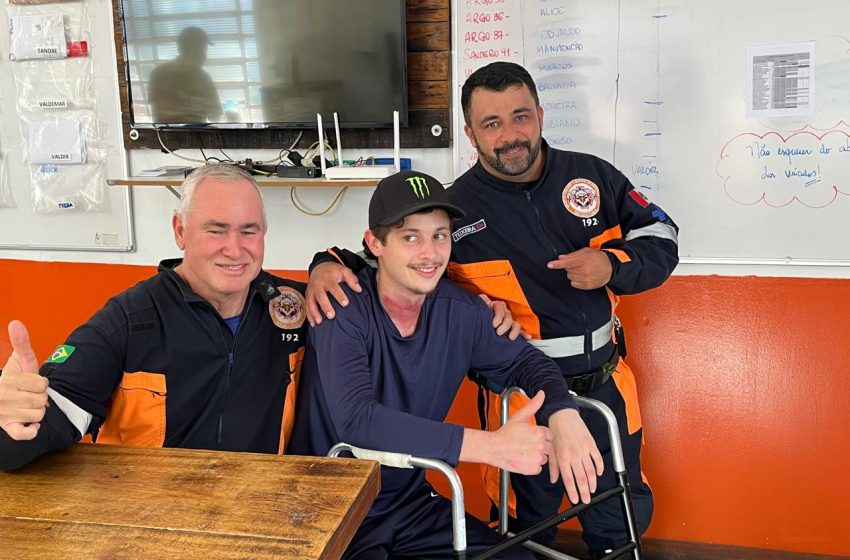  Após acidente com fio energizado paciente se recupera e celebra nova chance de viver em Indaiatuba